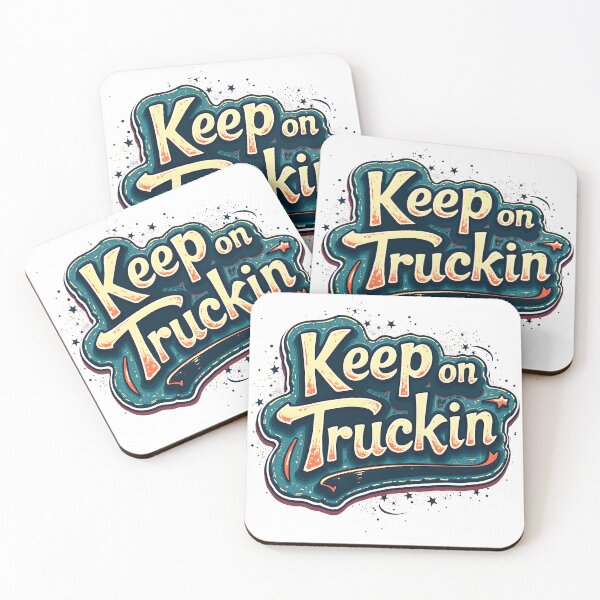 Item preview, Keep On Truckin - Truck Lovers Gifts designed and sold by kjp-design.