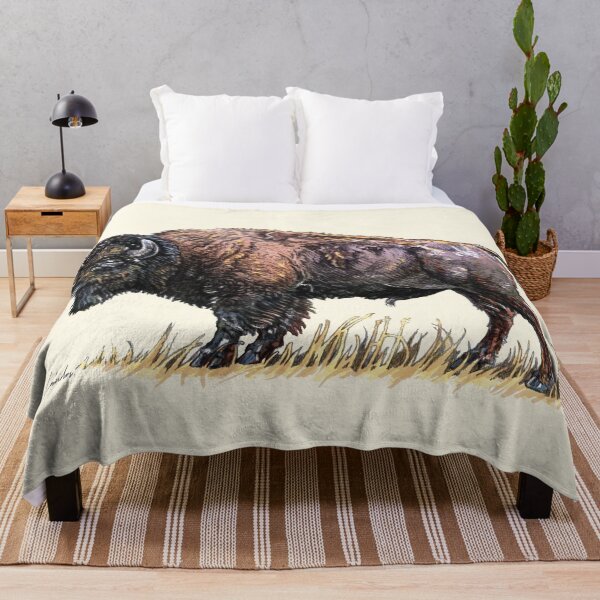 Item preview, American bison art designed and sold by SakalDesign.