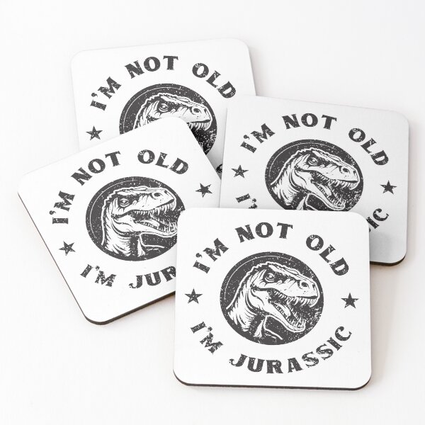 Item preview, I'm Not Old, I'm Jurassic – Funny Dinosaur  designed and sold by DesignDazzles.
