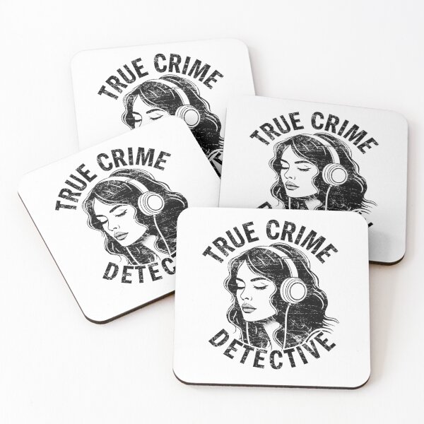 Item preview, True Crime Detective Girl Podcast Design  designed and sold by shufti.
