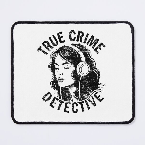 Item preview, True Crime Detective Girl Podcast Design designed and sold by shufti.