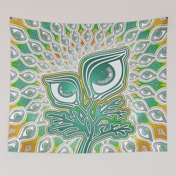Item preview, ExpandingEyeFlower6 designed and sold by Klaus Bremner (Autotelic Art).
