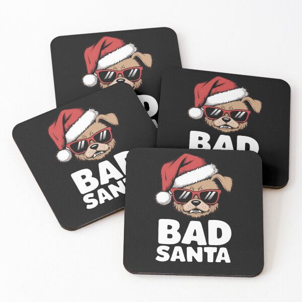 Item preview, Bad santa dog, xmas dog designed and sold by Dot1001.