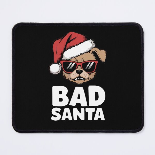 Item preview, Bad santa dog, xmas dog designed and sold by Dot1001.