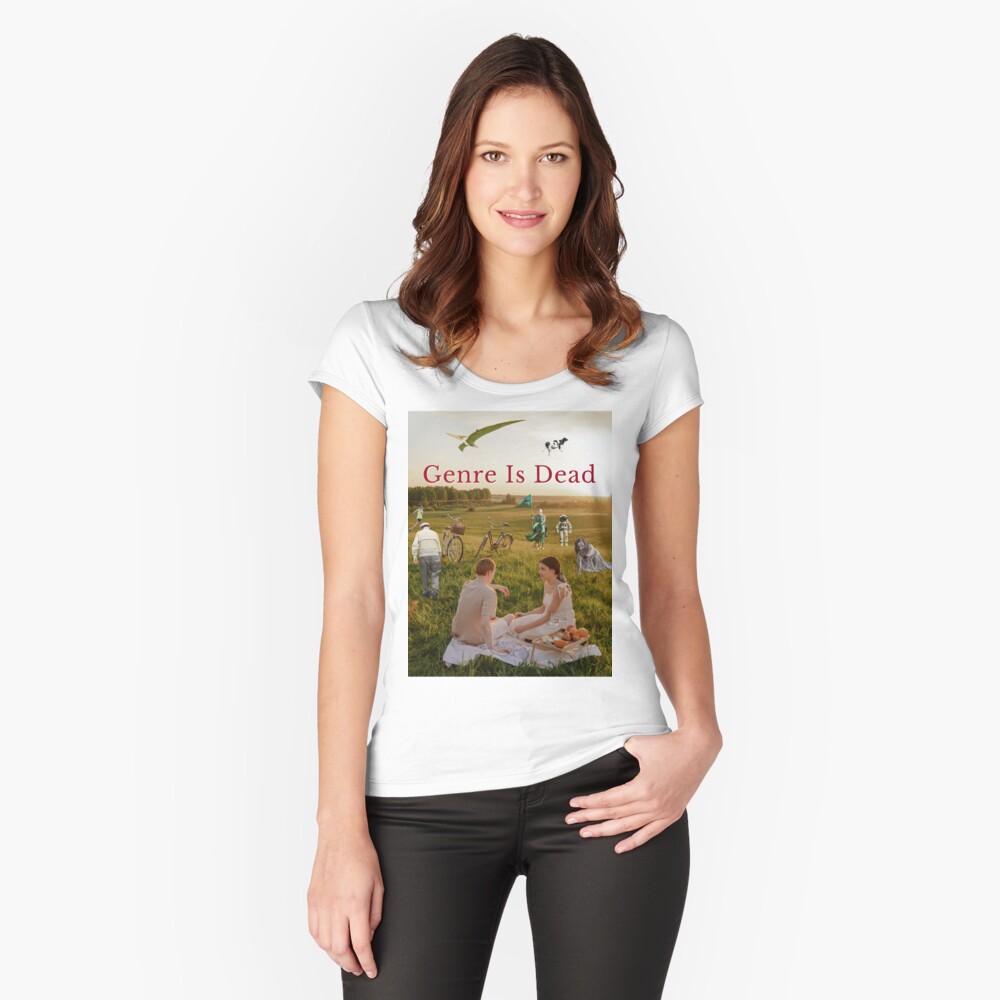 Item preview, Fitted Scoop T-Shirt designed and sold by WildRumpusAU.