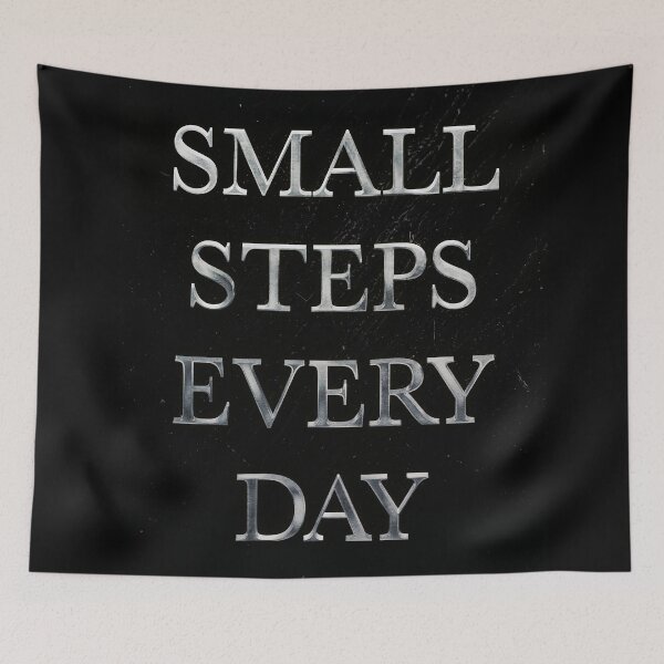 Item preview, Motivational Quote "Small Steps Every Day" designed and sold by Krasnovaovaova.