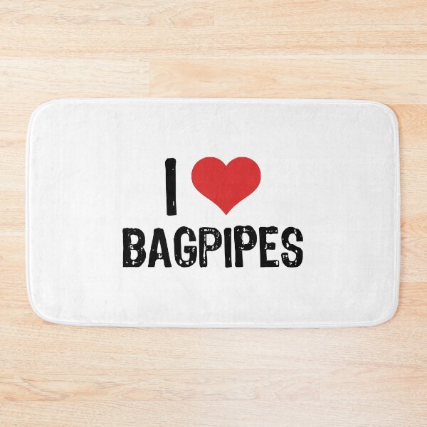 Item preview, I Love Bagpipes designed and sold by The "I Love Everything" Shop.