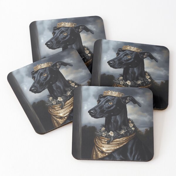 Item preview, Black Greyhound Emperor  designed and sold by Nocturne  Paws.