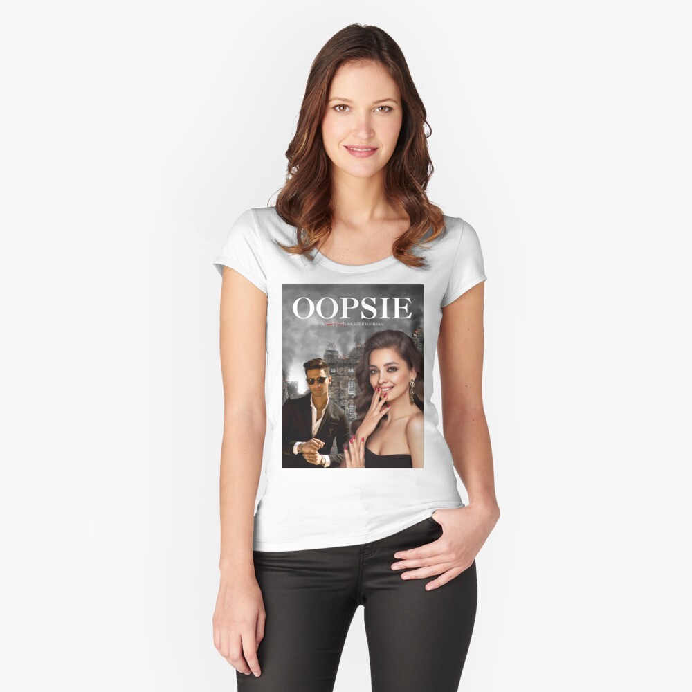 Item preview, Fitted Scoop T-Shirt designed and sold by WildRumpusAU.