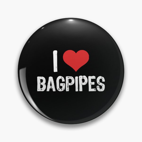 Item preview, I Love Bagpipes designed and sold by The "I Love Everything" Shop.