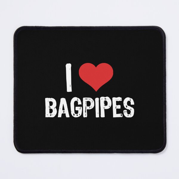 Item preview, I Love Bagpipes designed and sold by The "I Love Everything" Shop.