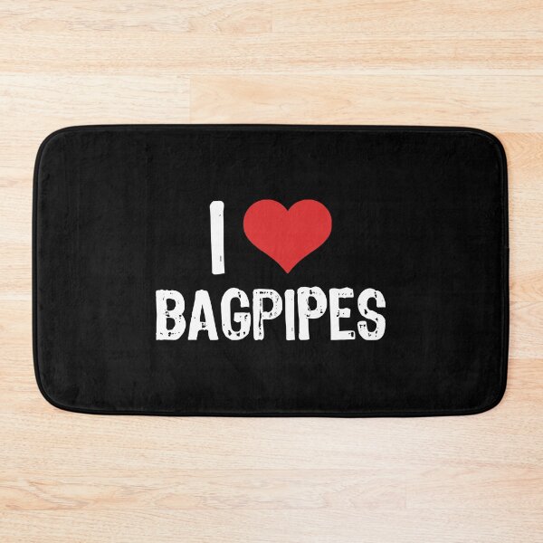Item preview, I Love Bagpipes designed and sold by The "I Love Everything" Shop.