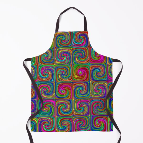 Item preview, Vibrant Abstract Art Spirals designed and sold by pinkal.