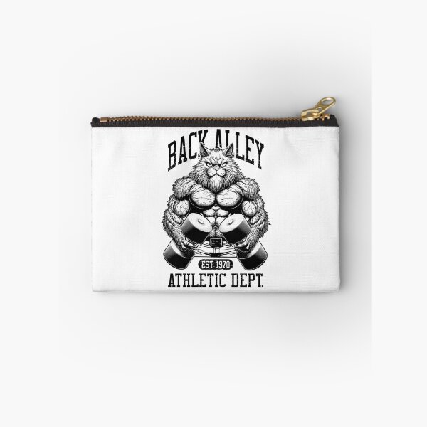 Item preview, Gym Cat Lover Funny Back Alley Training Bodybuilder Fitness designed and sold by GrandeDuc.