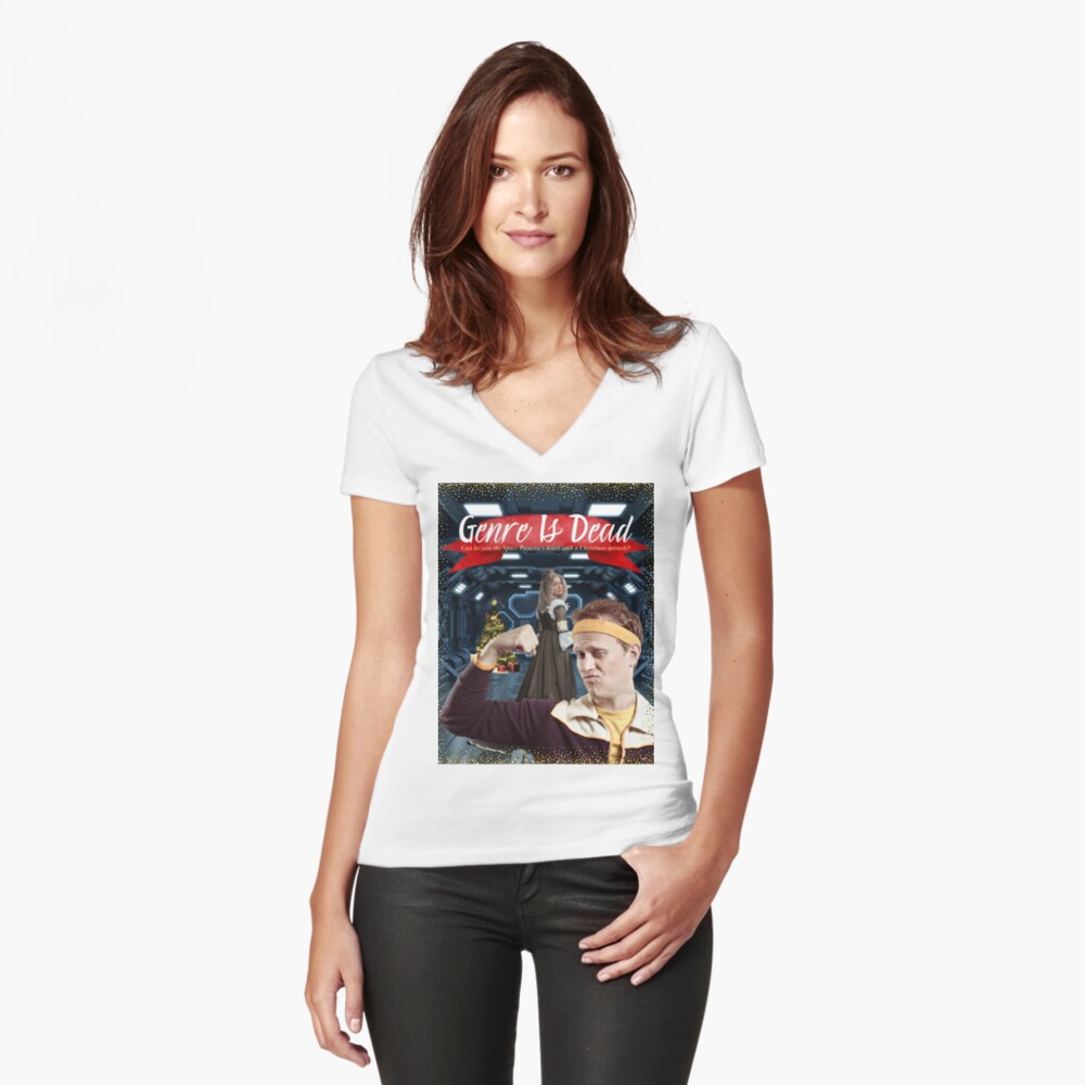 Item preview, Fitted V-Neck T-Shirt designed and sold by WildRumpusAU.