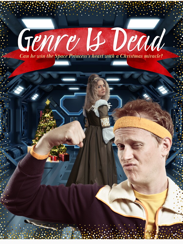Thumbnail 7 of 7, Classic T-Shirt, Genre Is Dead: Space Princess Christmas Romance designed and sold by WildRumpusAU.
