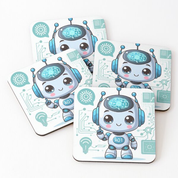 Item preview, The New Age of Robots, cute robot designed and sold by nicnacc.
