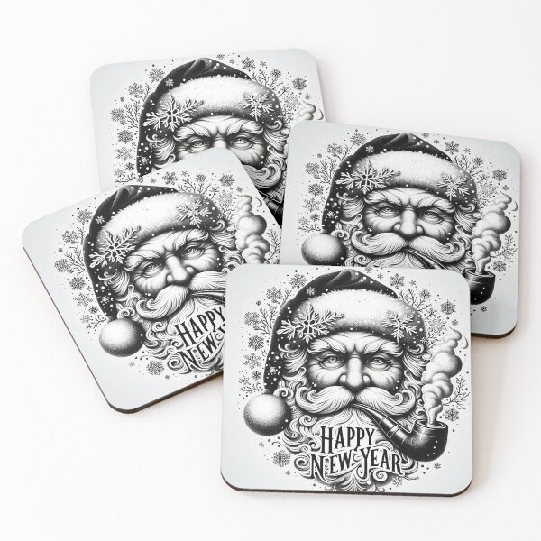 Item preview, Retro Santa Claus Holiday Greetings designed and sold by MegasLogos.
