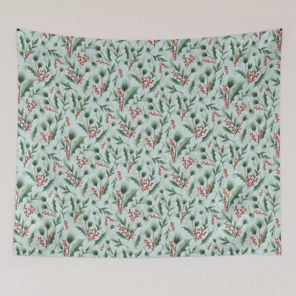 Item preview, Winter Botanical Pastel designed and sold by DesigndN.