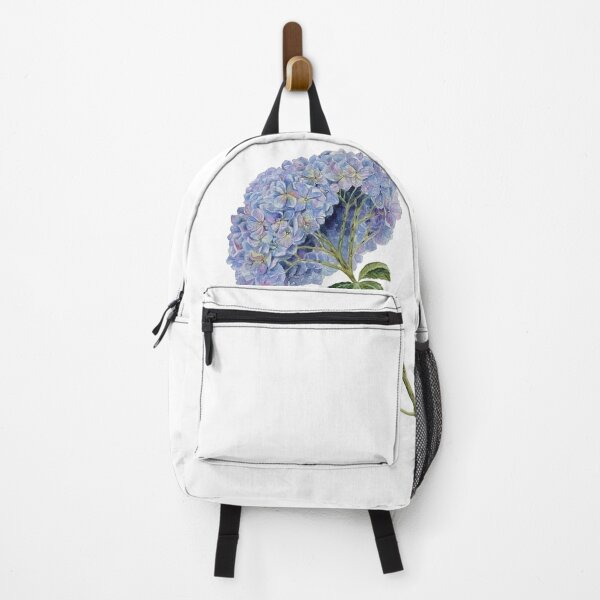 Item preview, Hand Painted Watercolor Purple Hydrangea - Botanical Floral Art designed and sold by OndeArt.