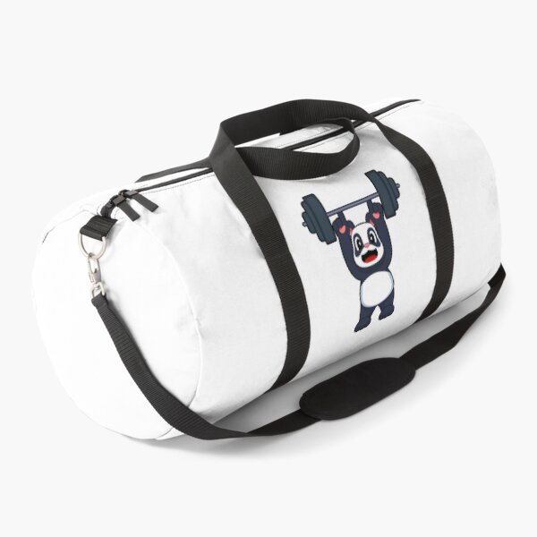 Item preview, Panda Bodybuilder Dumbbell Bodybuilding designed and sold by Snabdesign84.