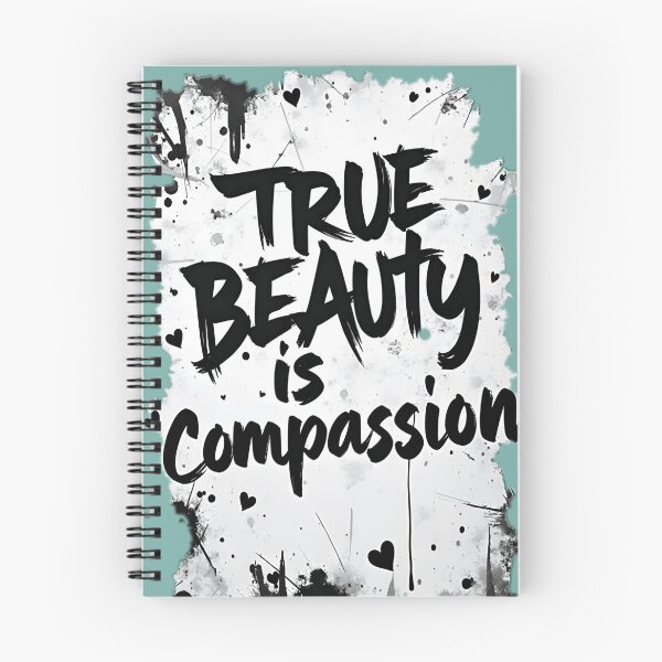 Item preview, True Beauty is Compassion. A Mural Manifesto designed and sold by AmuraLumina.