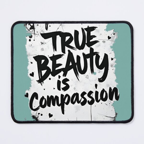 Item preview, True Beauty is Compassion. A Mural Manifesto designed and sold by AmuraLumina.