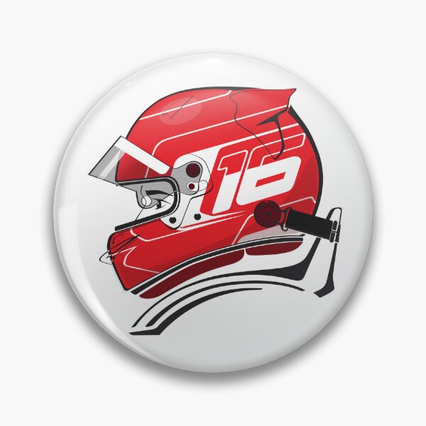 Item preview, Charles Leclerc 2024 Helmet designed and sold by SpeedyHeros.