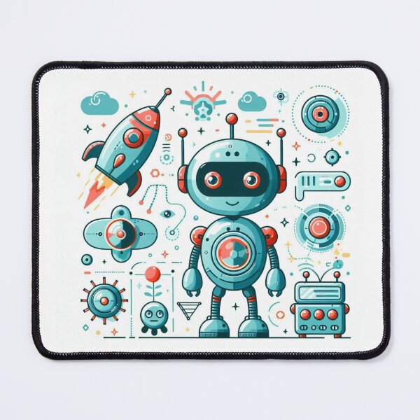 Item preview, The Fusion of Technology and Humanity cute ai robot designed and sold by nicnacc.