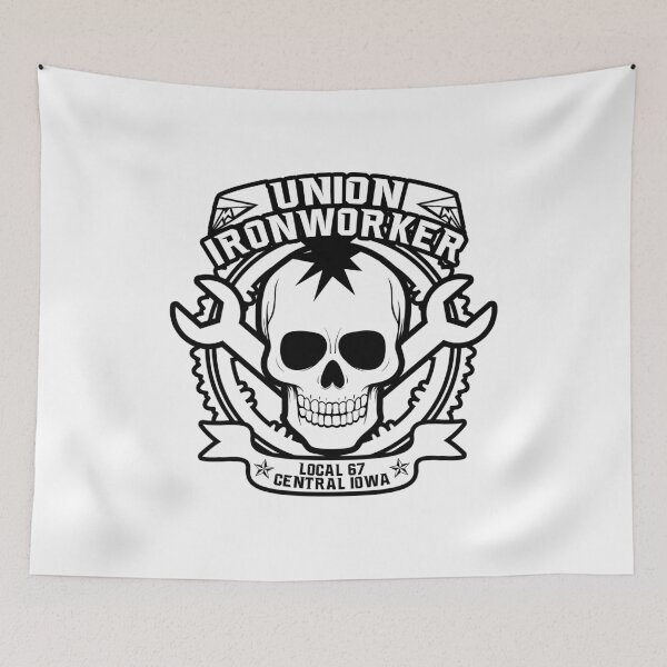 Item preview, Union Ironworker Local 67 Central Iowa designed and sold by CreativeStrike.
