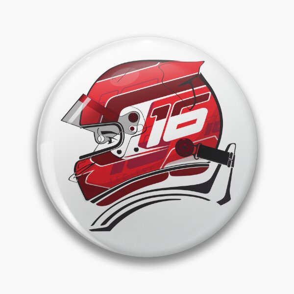 Item preview, Charles Leclerc 2024 Helmet Version 2 designed and sold by SpeedyHeros.