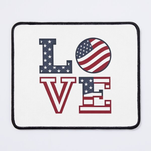 Item preview, Patriotic Love - American Flag Themed Design designed and sold by Antoni Bouless.