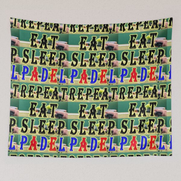 Item preview, Eat Sleep Padel Repeat designed and sold by LetsPlayPadel.
