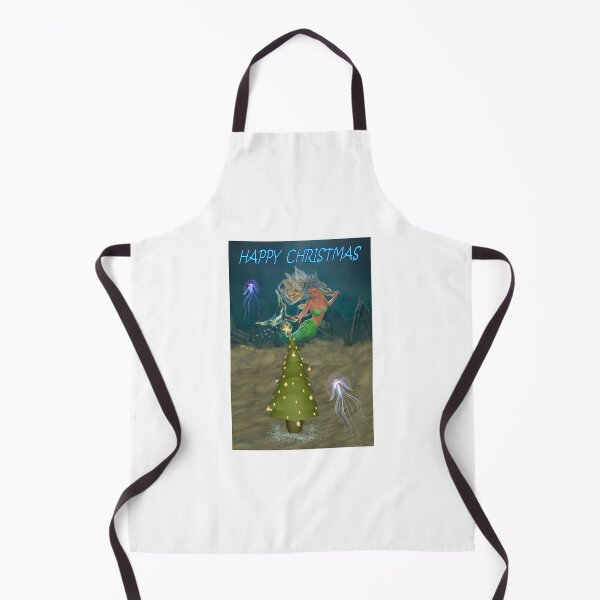 Item preview, A  mermaid with a christmas tree designed and sold by LoneAngel.