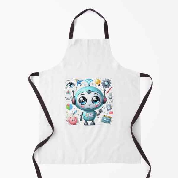 Item preview, The Mechanical Brain cute ai robot designed and sold by nicnacc.