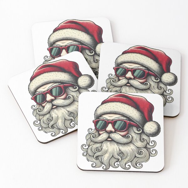 Item preview, Vintage Santa with Sunglasses designed and sold by AIARTIST1.