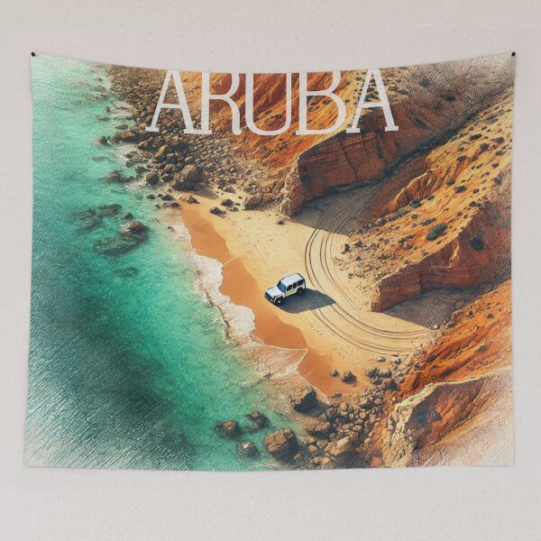 Item preview, Aruba Beach designed and sold by ArtemeliaDesign.