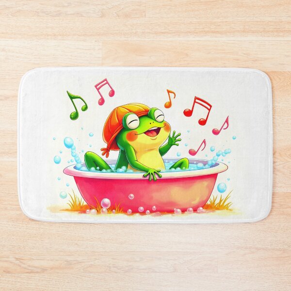 Item preview, The Frog's Bubble Bath designed and sold by ElJuloCorner.