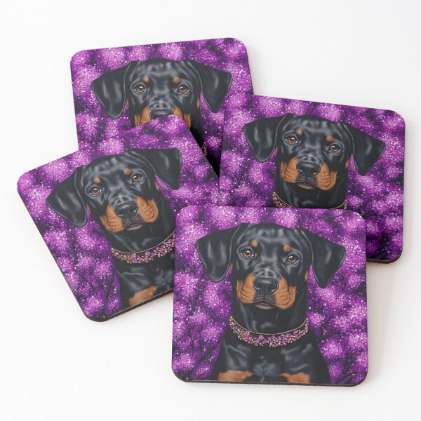 Item preview, Doberman And Jacaranda designed and sold by Nocturne  Paws.