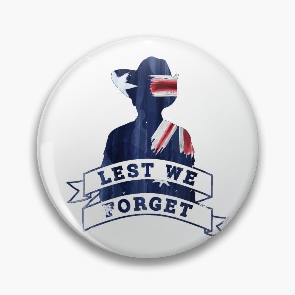 Item preview, Lest We Forget ANZAC designed and sold by WarriorPeons.