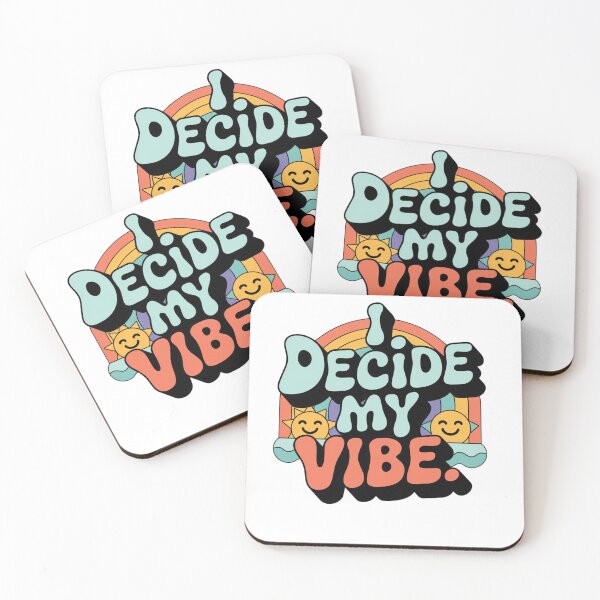 Item preview, retro vintage own vibes quotes i decide my vibe retro own vibes quote for men and women vibes owner designed and sold by LuxeGraphix.