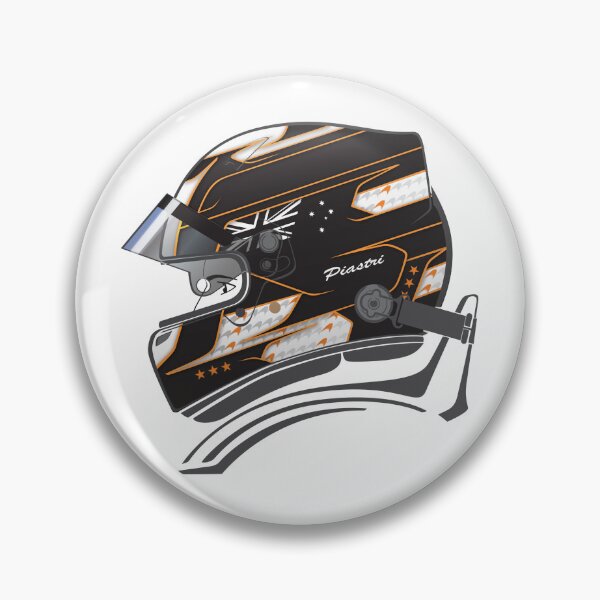 Item preview, Oscar Piastri 2023 Monaco Helmet designed and sold by SpeedyHeros.