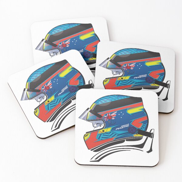 Item preview, Oscar Piastri 2024 Helmet designed and sold by SpeedyHeros.