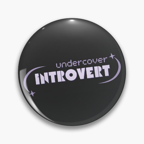 Item preview, Undercover Introvert Antisocial Design designed and sold by ZuzDoesDesigns.