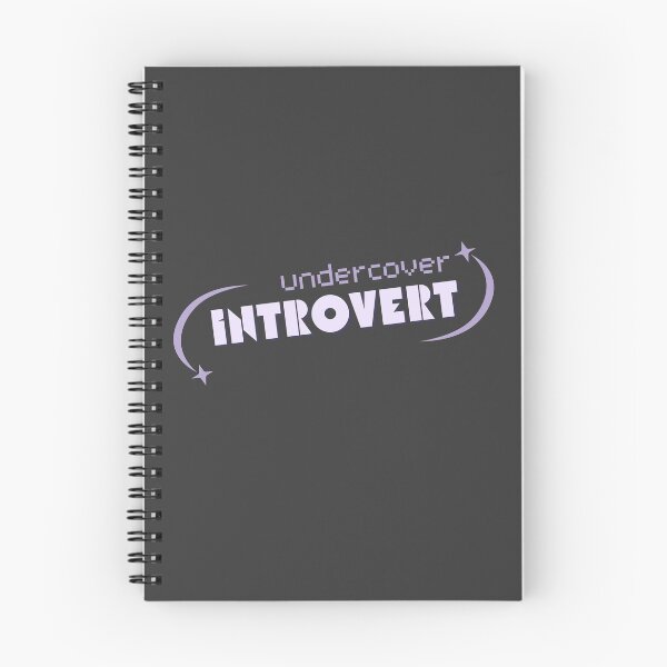 Item preview, Undercover Introvert Antisocial Design designed and sold by ZuzDoesDesigns.