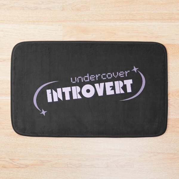 Item preview, Undercover Introvert Antisocial Design designed and sold by ZuzDoesDesigns.