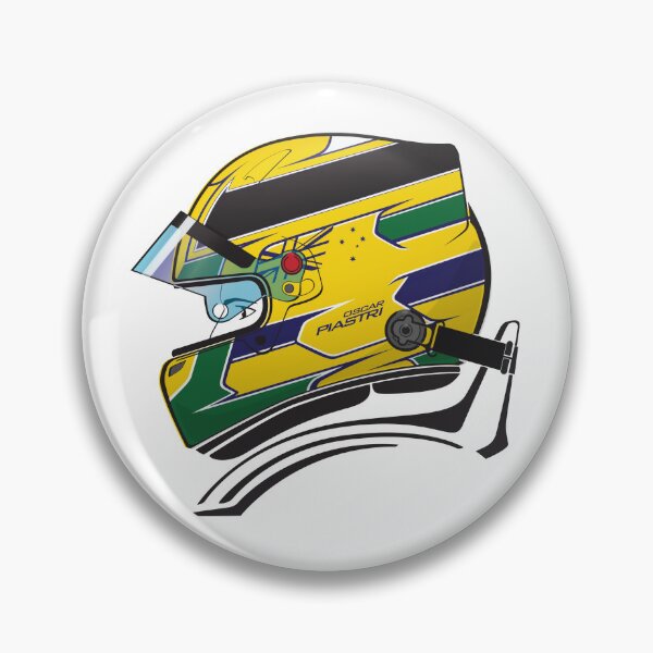 Item preview, Oscar Piastri 2024 Monaco Helmet designed and sold by SpeedyHeros.
