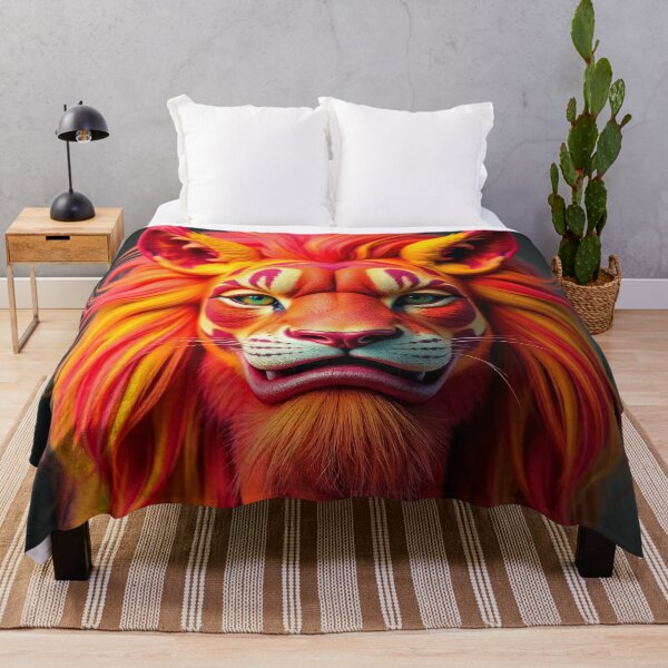 Item preview, Colorful Tiger Illustration designed and sold by Akash Sprx77.