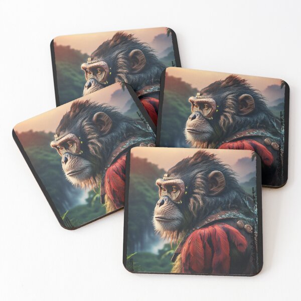 Item preview, Alchemist | Waterfall Ape | Nature Monkey Collection designed and sold by monkeybusiness.pt.