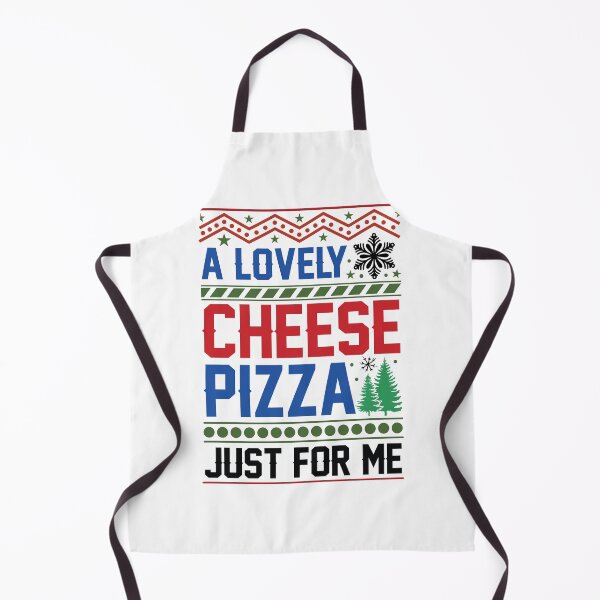 Item preview, A lovely cheese pizza just for me ugly Christmas sweater holiday design designed and sold by Dominika Farkašová.